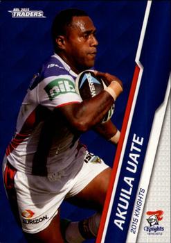 2015 ESP Traders #79 Akuila Uate Front